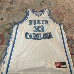 Rare Vintage 1990s Team Nike UNC Tarheels #33 Antawn Jamison Jersey Size XXL